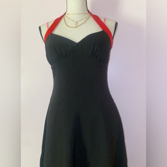 TABOO Women’s Black Midi Dress Size Medium (#bundle&save) - Picture 12 of 15